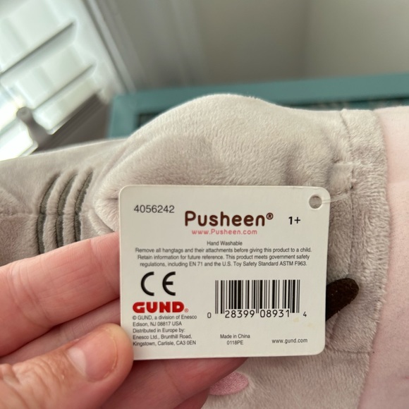 GUND 12” Pusheen Mermaid with Star Plush Stuffed Animal Cat NWT - Picture 5 of 5